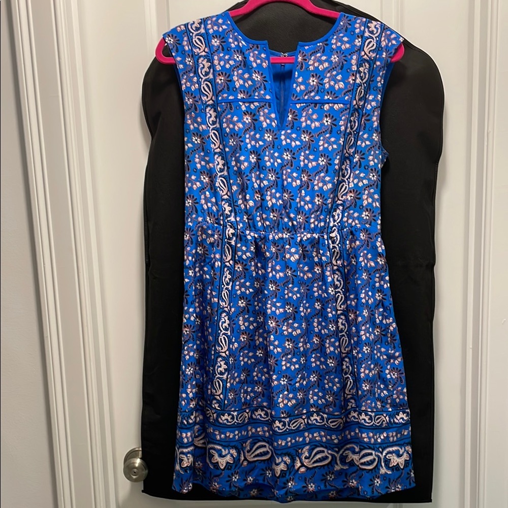 Floral Blue Dress
